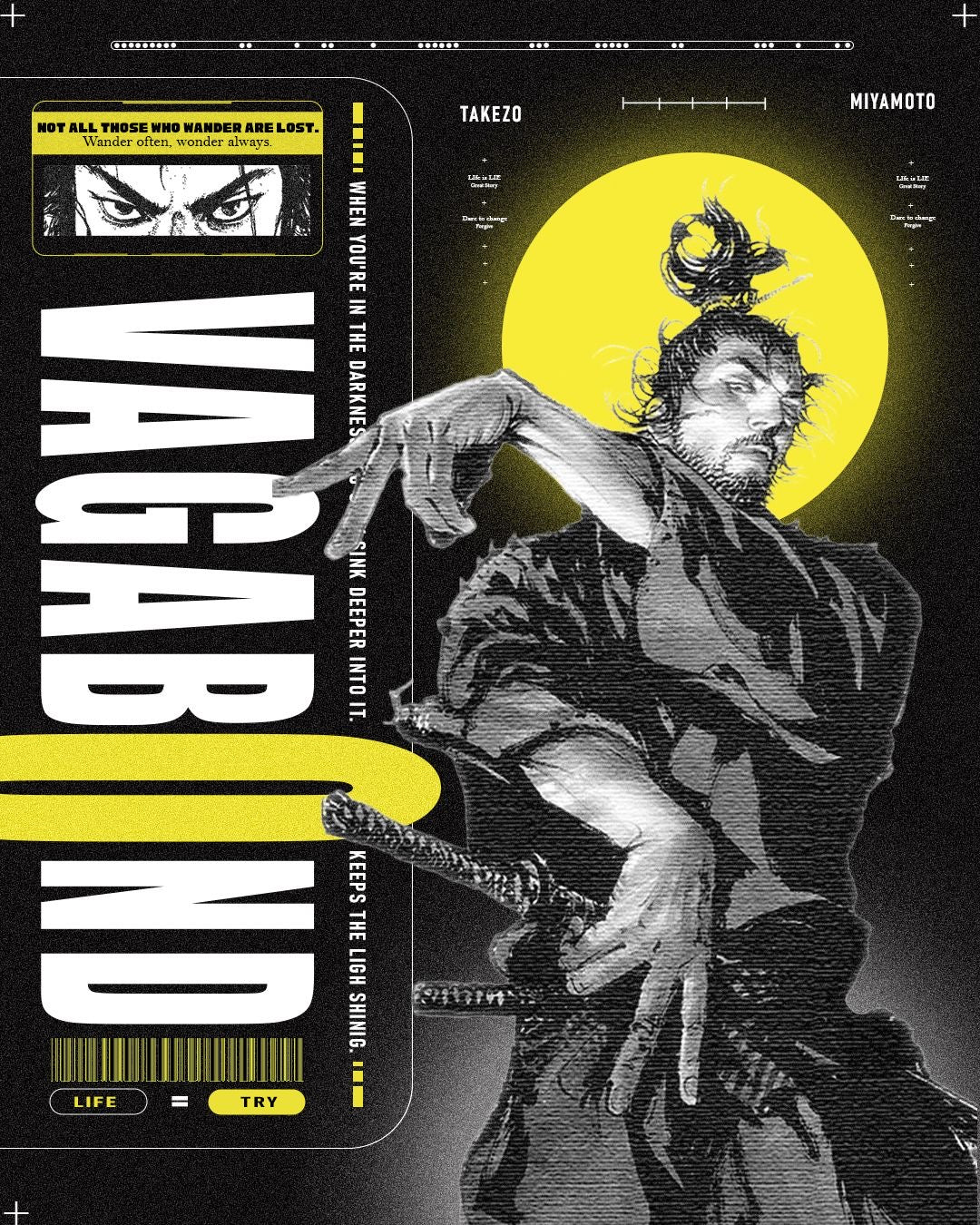 Vagabond l Manga Poster